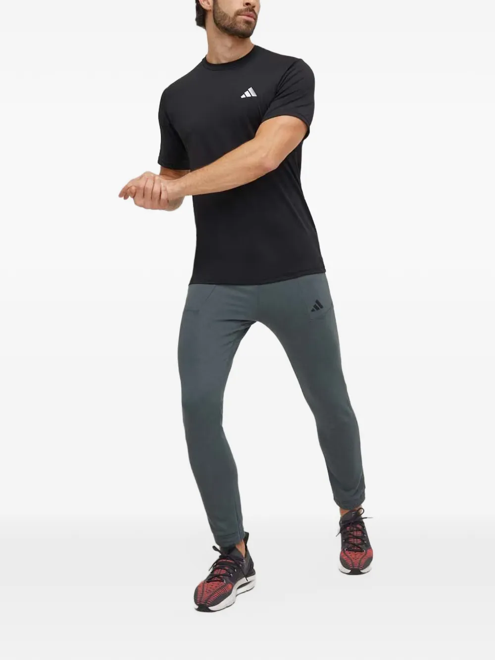 adidas pump workout pants Grijs