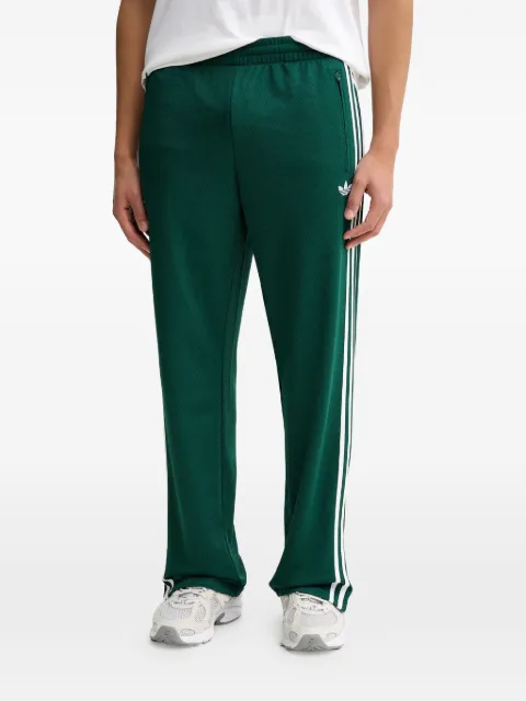 adidas side-stripe logo trousers