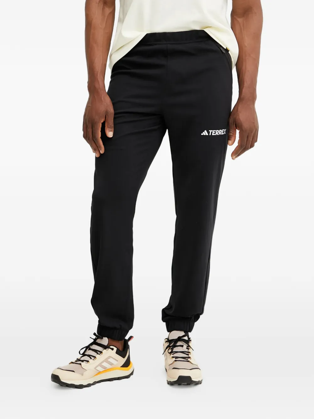 adidas Terrex Multi logo-print track pants - Nero