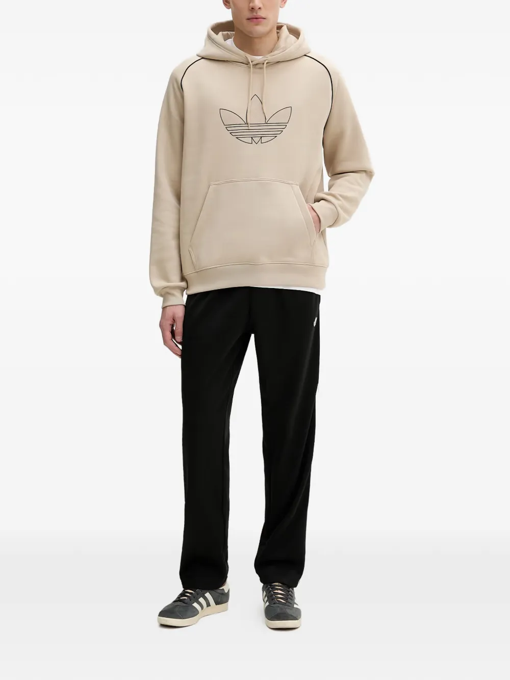 adidas Trainingsbroek met geborduurd logo Zwart