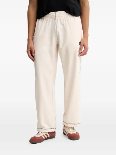 adidas logo-embroidered track pants