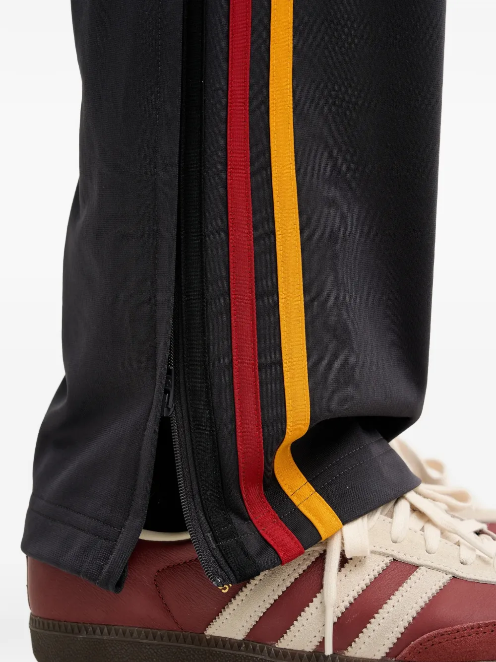 adidas Firebird trainingsbroek met zijstreep Grijs