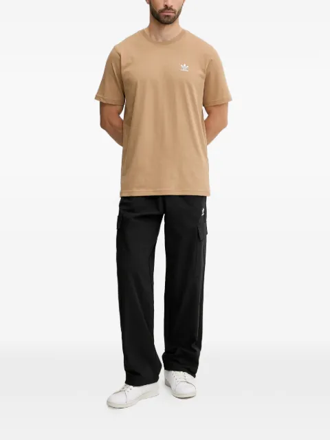 adidas logo-embroidered ripstop cargo pants