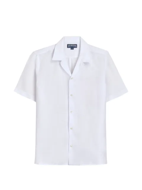 Vilebrequin short-sleeve embroidered shirt