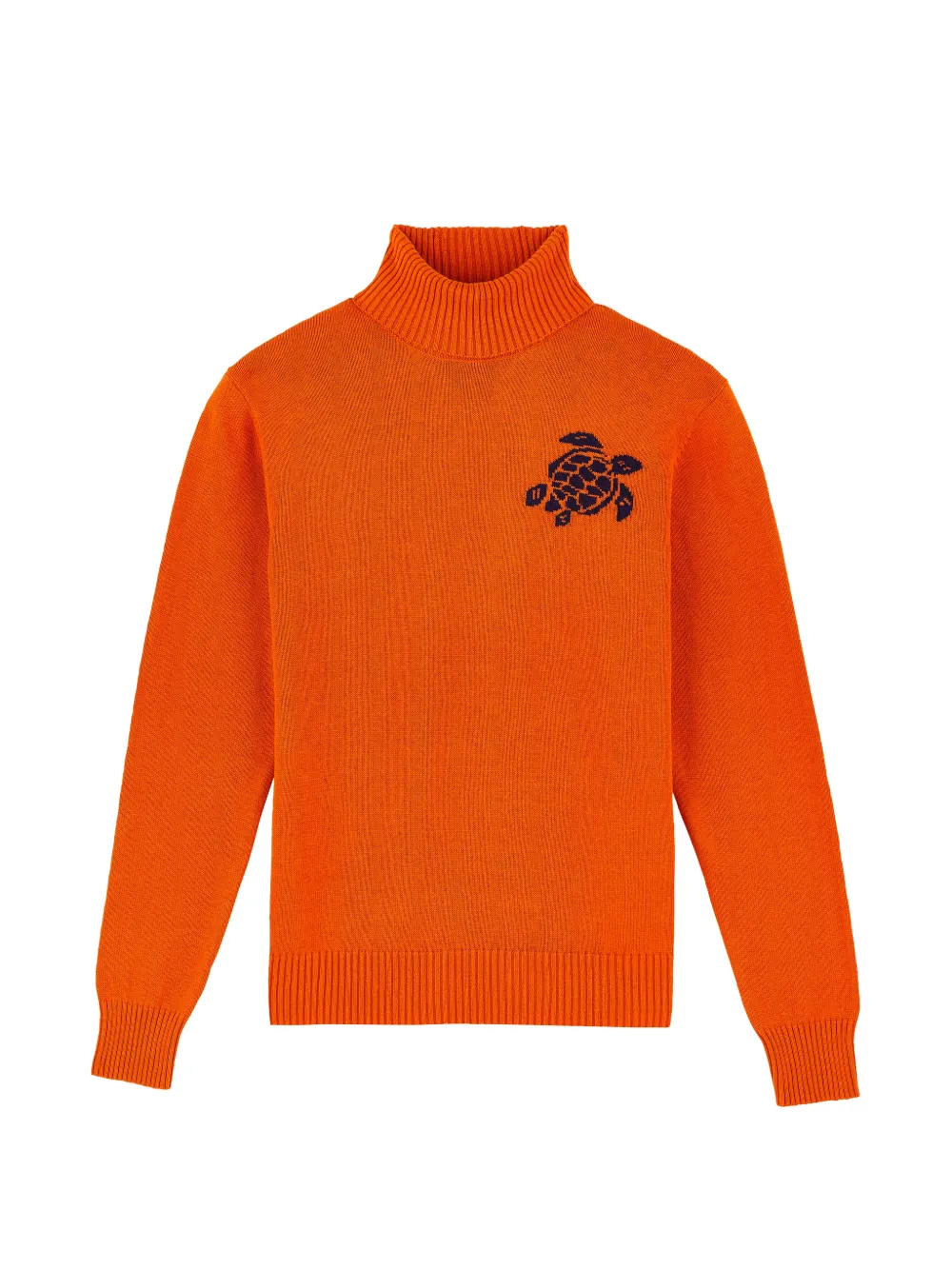 Vilebrequin turtleneck sweater - Arancione