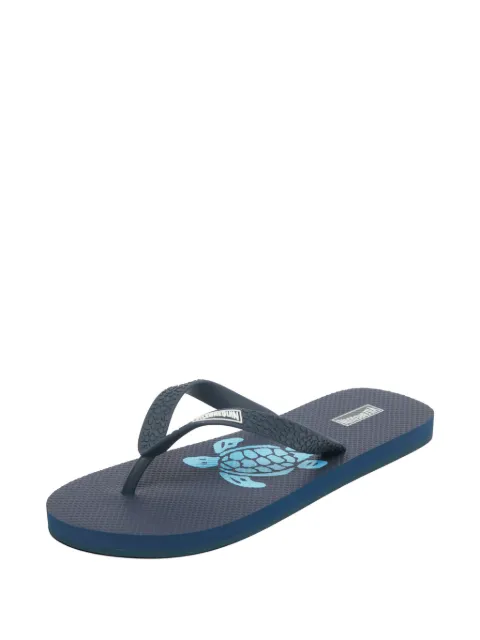 Vilebrequin turtle-print flip flops