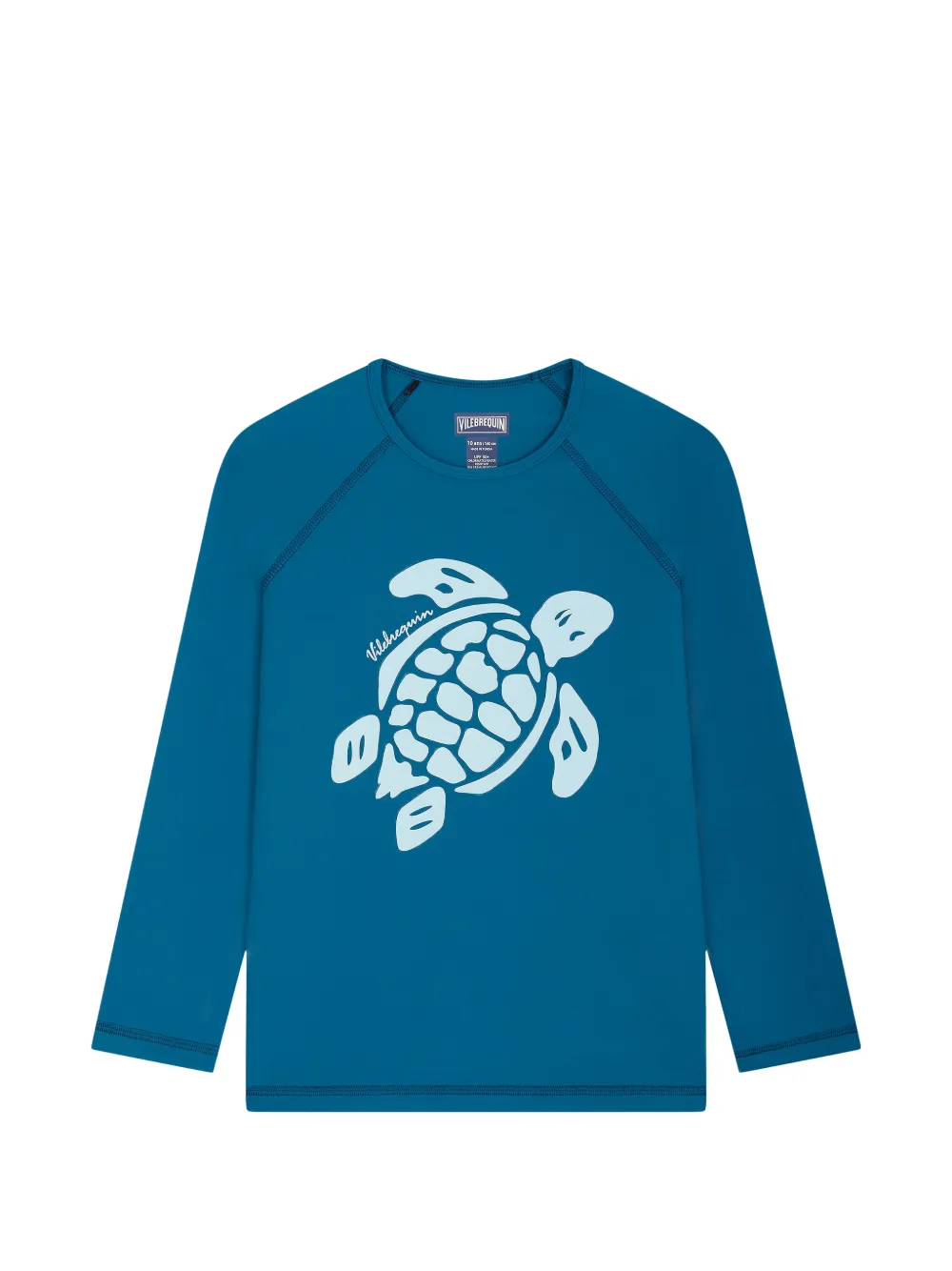 Vilebrequin Kids long-sleeve logo rashguard - Blu