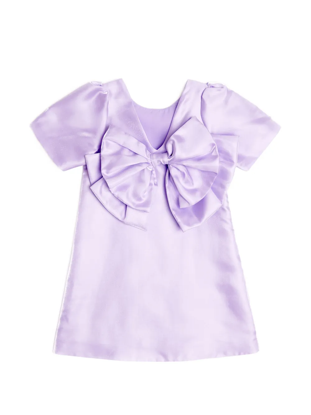  Bcbg Kids Bow Embellished Dress - Purple 