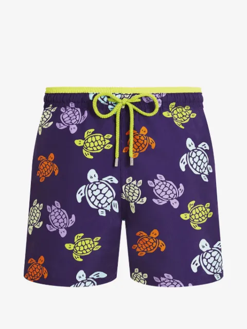Vilebrequin traje de baño con tortugas estampadas
