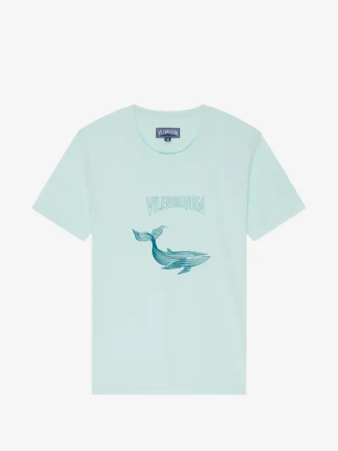 Vilebrequin round-neck whale-print T-shirt