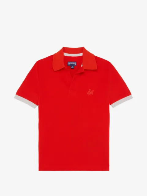 Vilebrequin Kids embroidery-logo polo shirt
