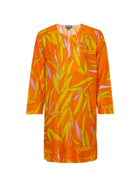 Vilebrequin Maxikleid mit Dreiviertelärmeln