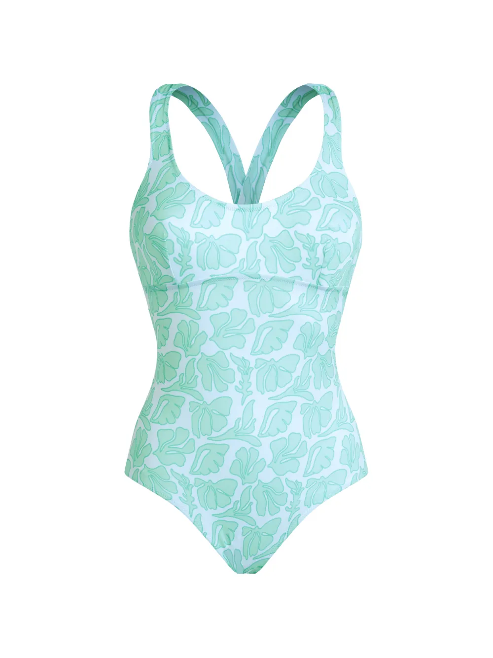 Vilebrequin crossed-back swimsuit - Verde
