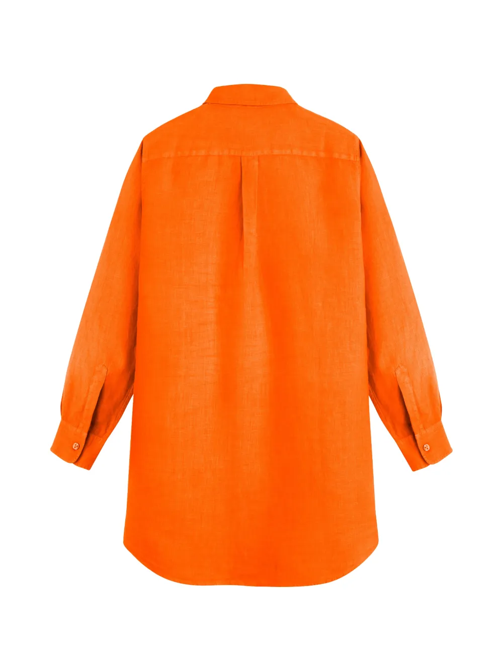  Vilebrequin Long-sleeves Mini Dress - Orange 
