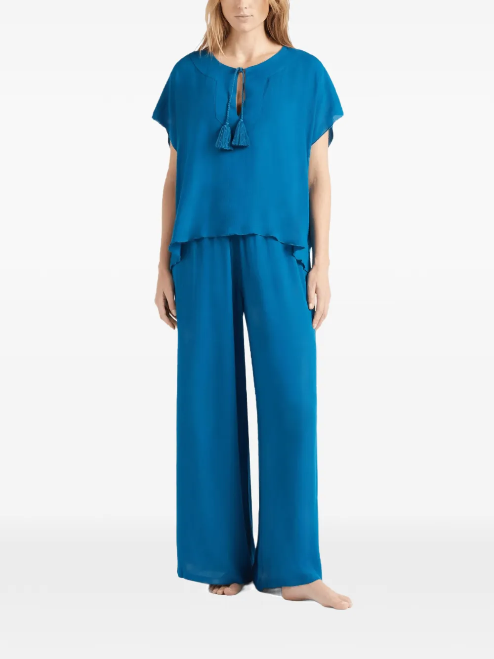  Vilebrequin Tassels Blouse - Blue 
