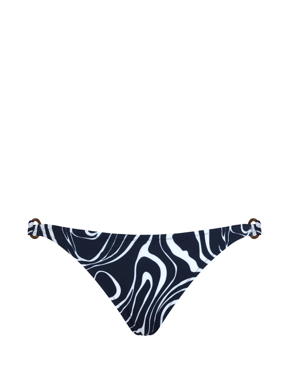Vilebrequin wave-print bikini bottoms - Blau