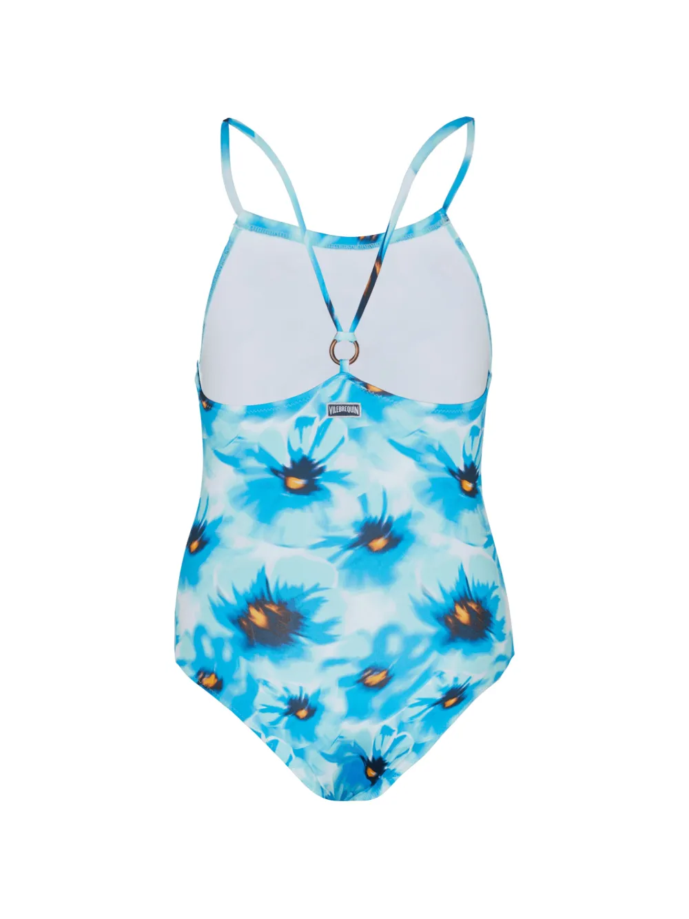 Vilebrequin Kids Badpak met bloemenprint - Blauw