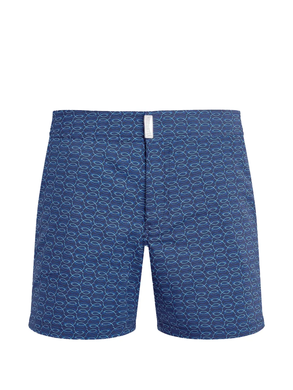 Vilebrequin patterned swim trunks - Blau