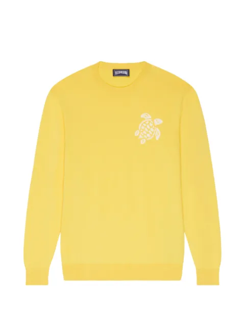 Vilebrequin jacquard turtle cotton sweater