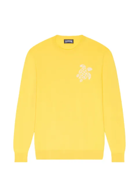 Vilebrequin jacquard turtle cotton sweater