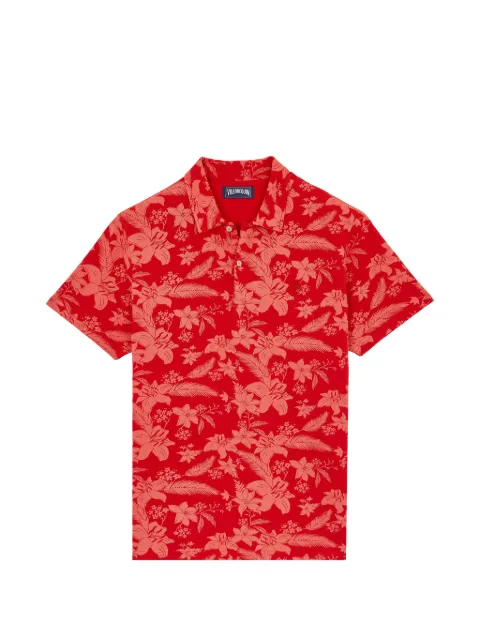 Vilebrequin flower-print polo shirt