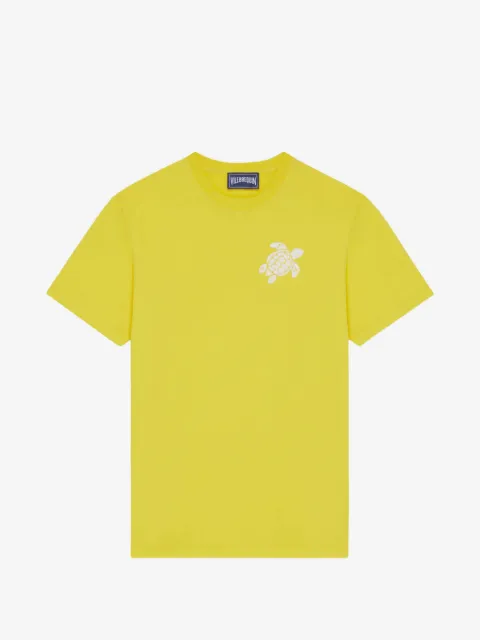 Vilebrequin turtle-embroidery crew-neck T-shirt