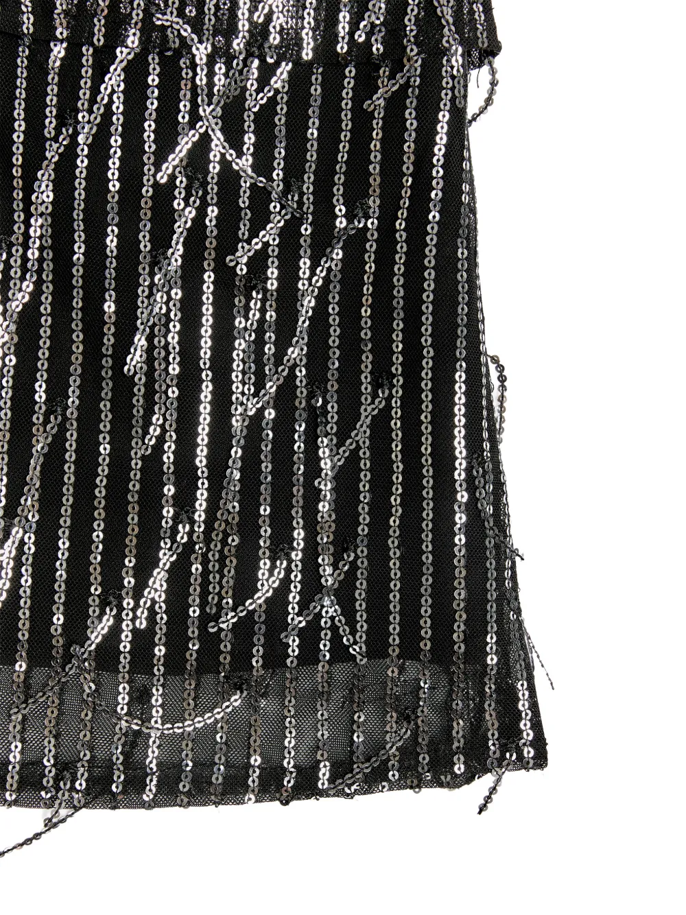 BCBG KIDS Jurk met pailletten en kwastje Zwart