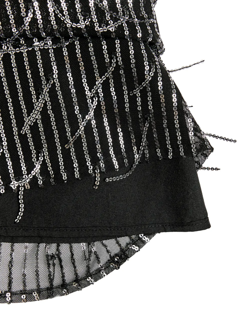  Bcbg Kids Sequin Tassel Dress - Black 