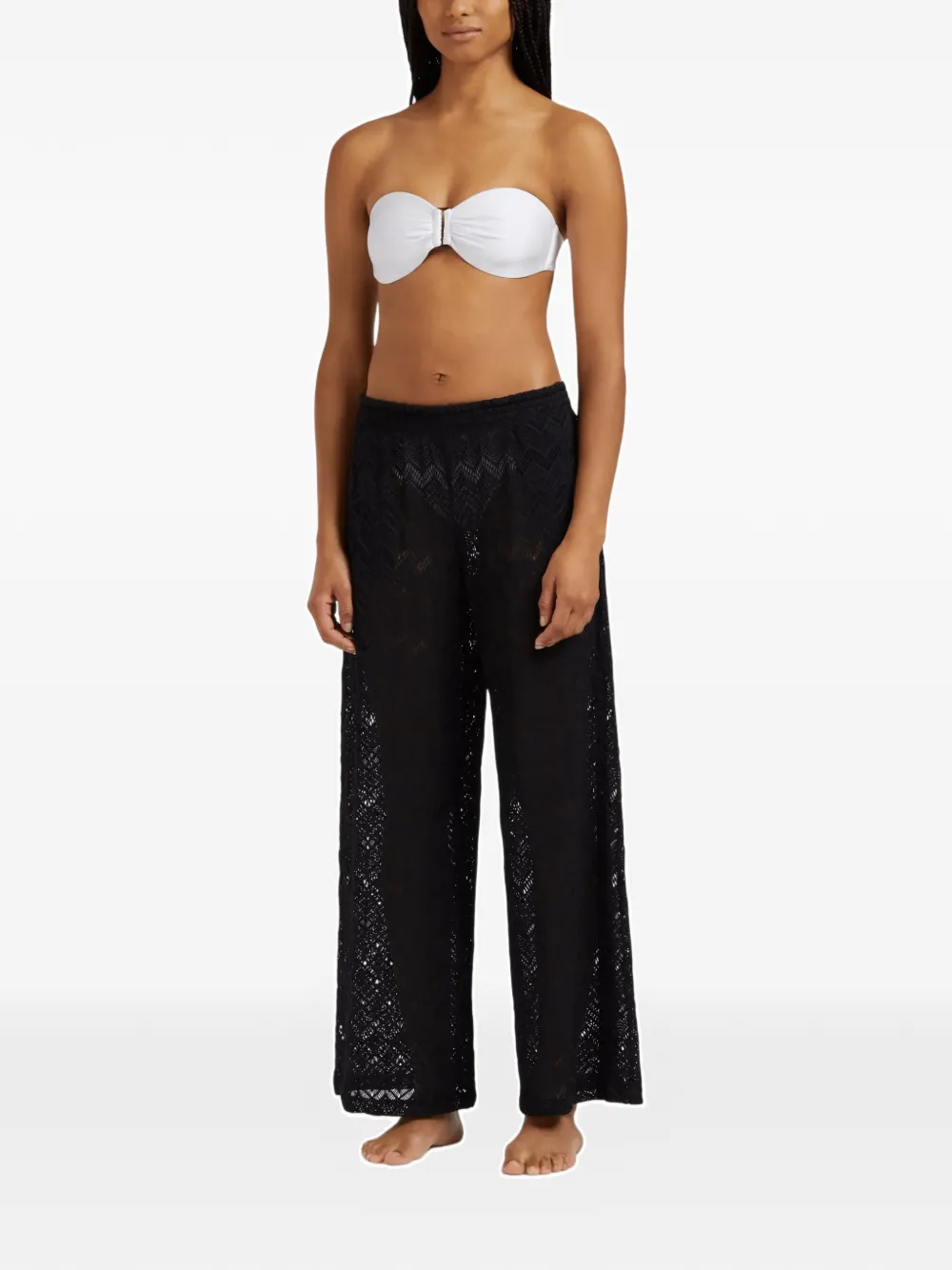  Vilebrequin Wide-leg Trousers - Black 