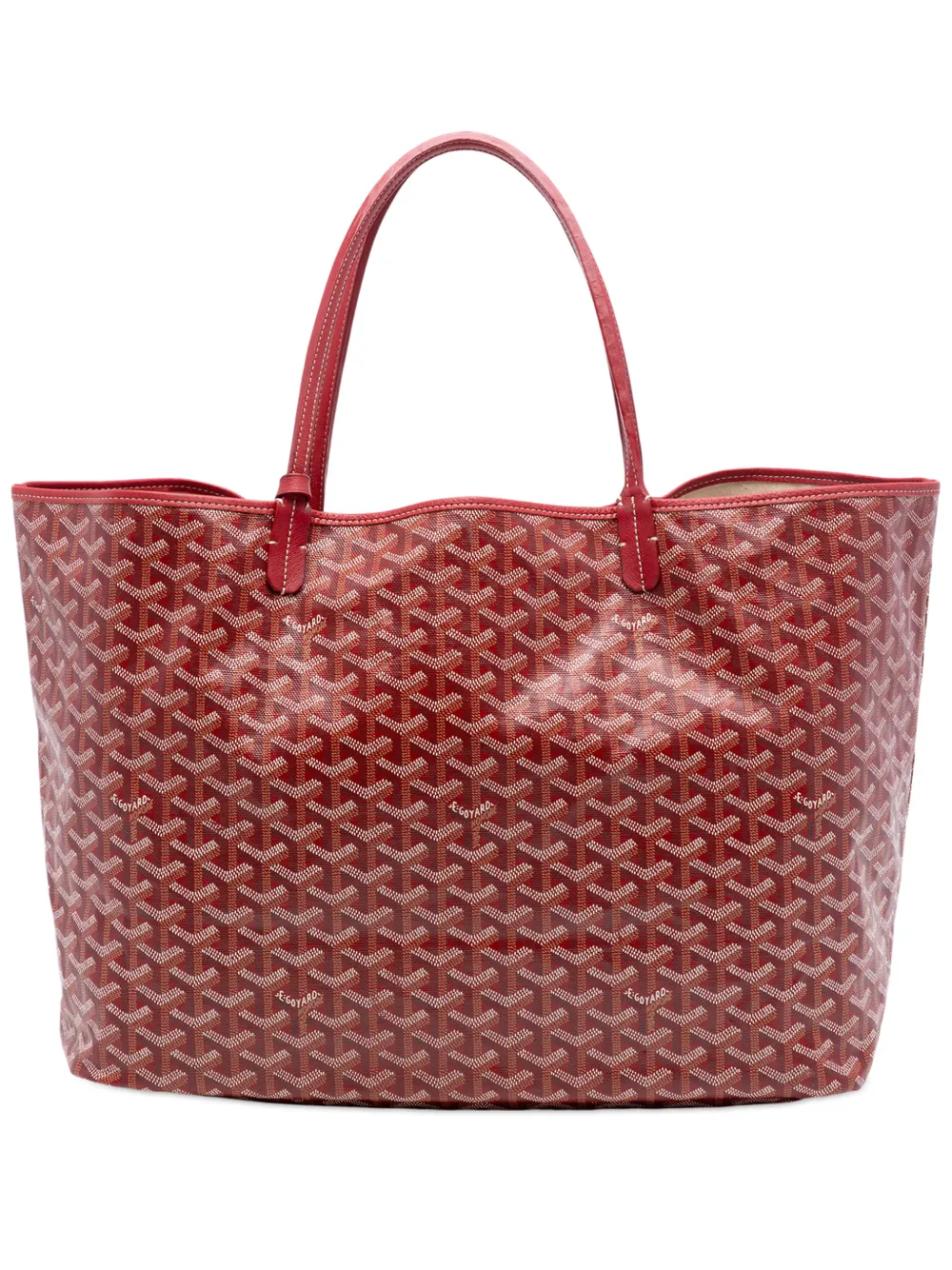 Goyard Pre-Owned 2015 Goyardine Saint Louis GM tote bag - Rosso