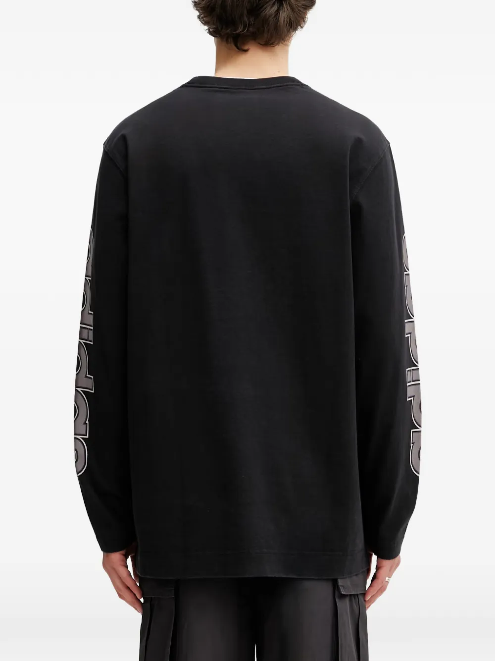 adidas 90s Alternative Sport Archive logo-print long-sleeve T-shirt Zwart