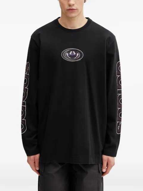 adidas 90s Alternative Sport Archive logo-print long-sleeve T-shirt