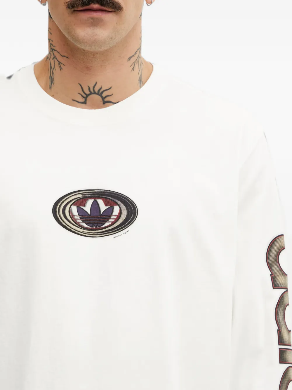 adidas Alternative Sport Archive long-sleeve logo-print T-shirt Wit