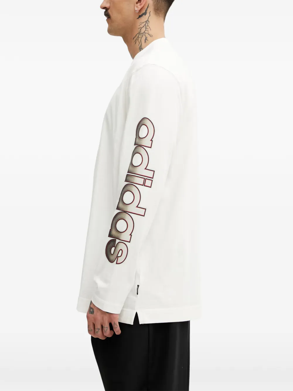 adidas Alternative Sport Archive long-sleeve logo-print T-shirt Wit