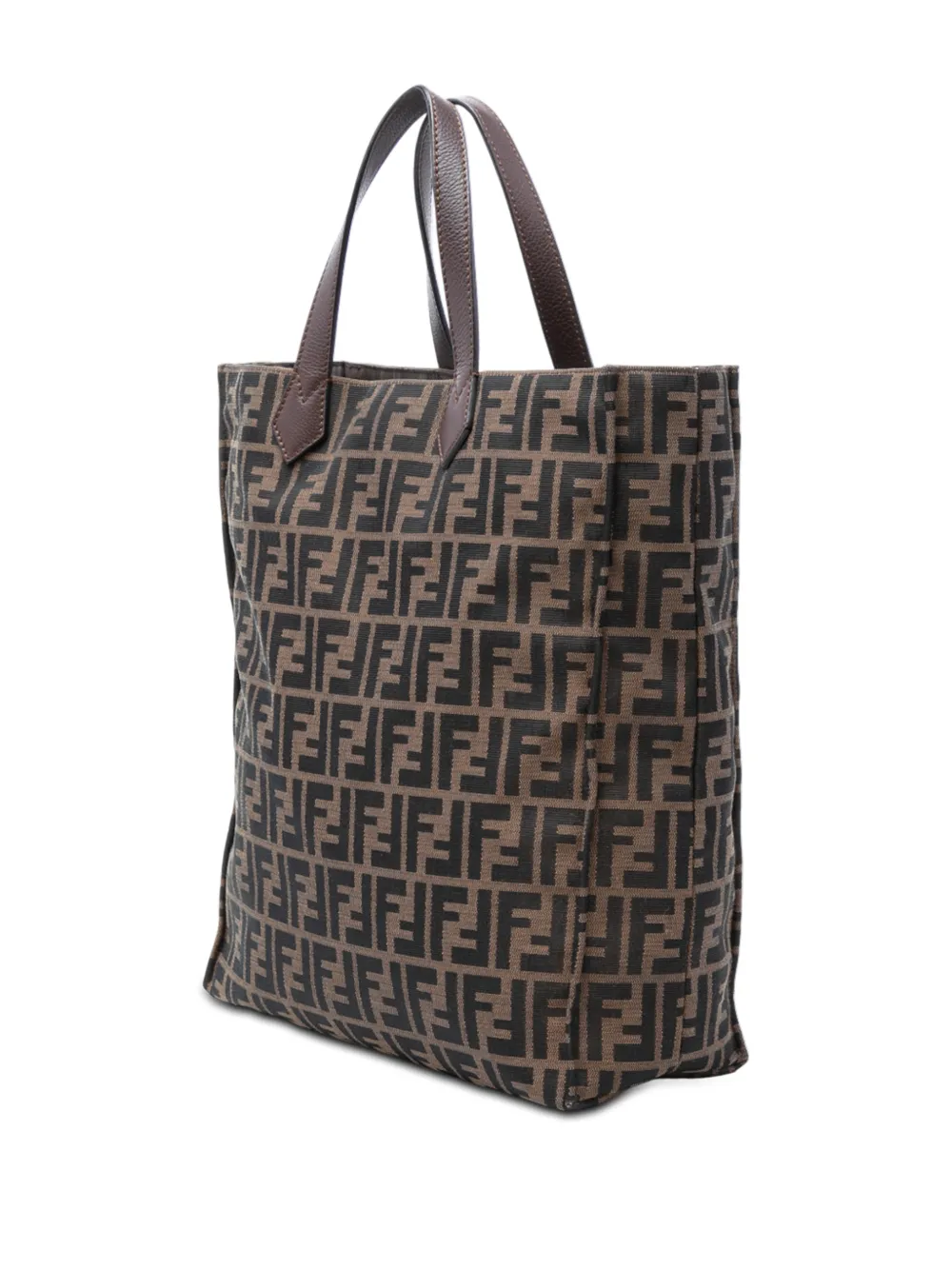 2010-2026 Zucca Canvas Vertical Shopping Tote Bag
