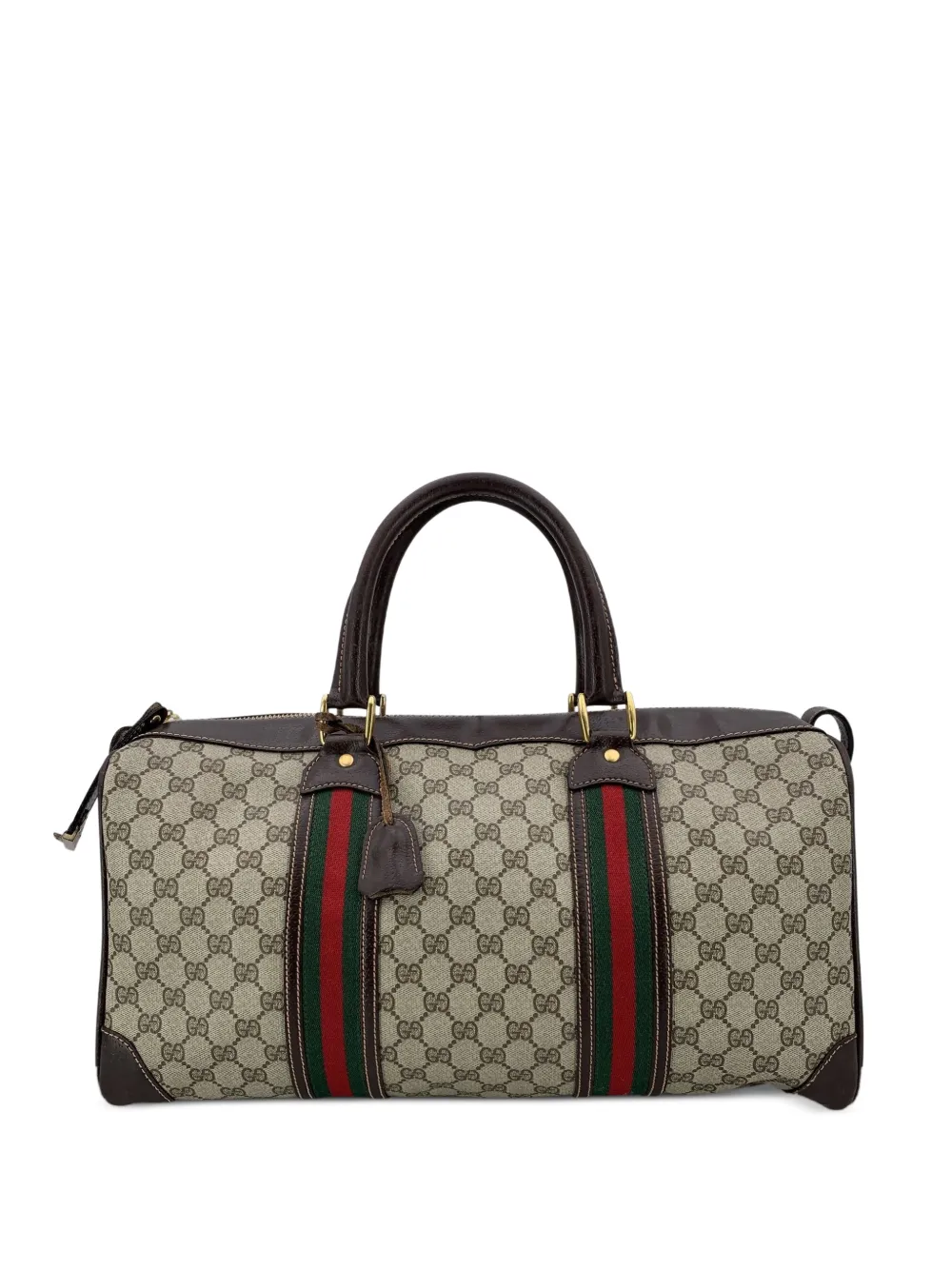 Gucci Pre-Owned monogram-pattern holdall - Toni neutri