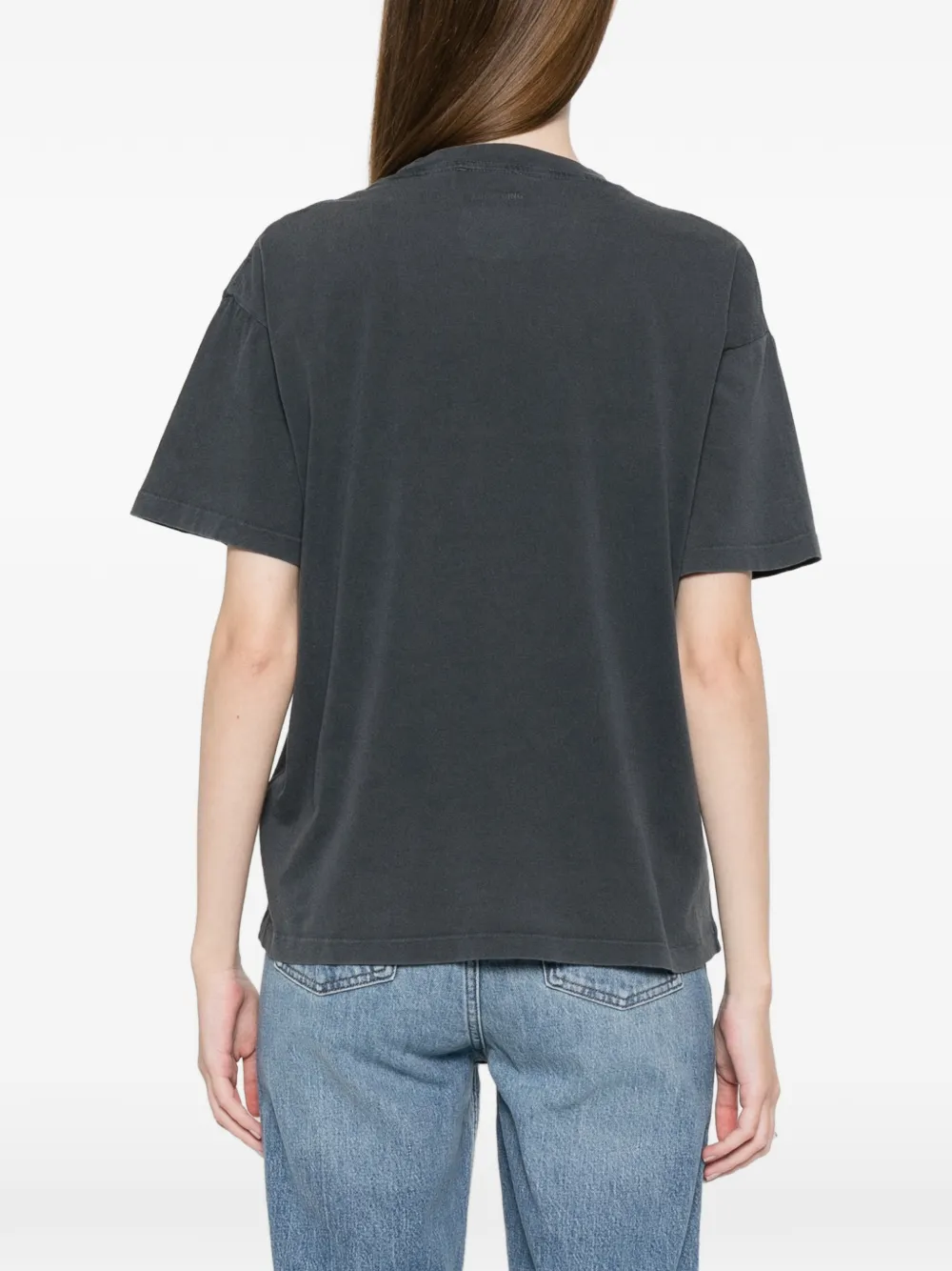 ANINE BING T-shirt met palmprint Grijs