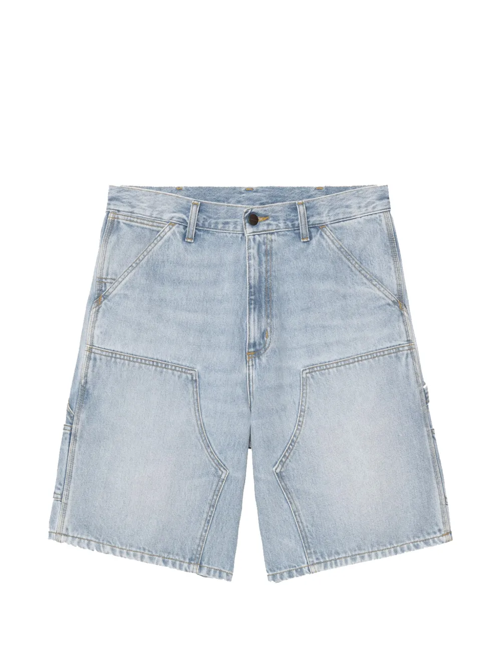 Carhartt WIP double-knee denim shorts - Blau