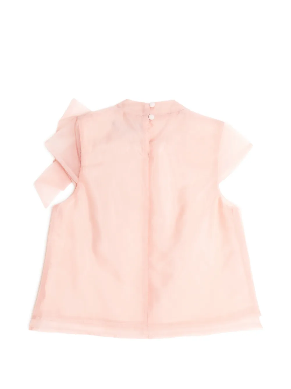  Bcbg Kids Bow Floral Top - Pink 