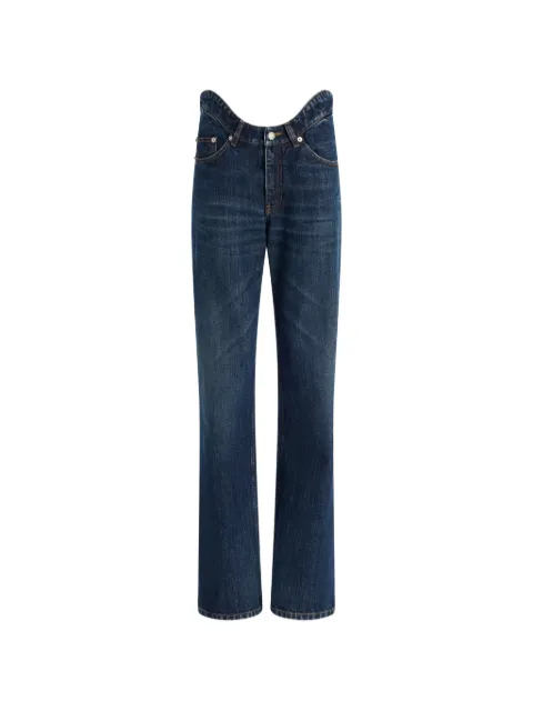 Jean Paul Gaultier The Curved bootcut denim jeans