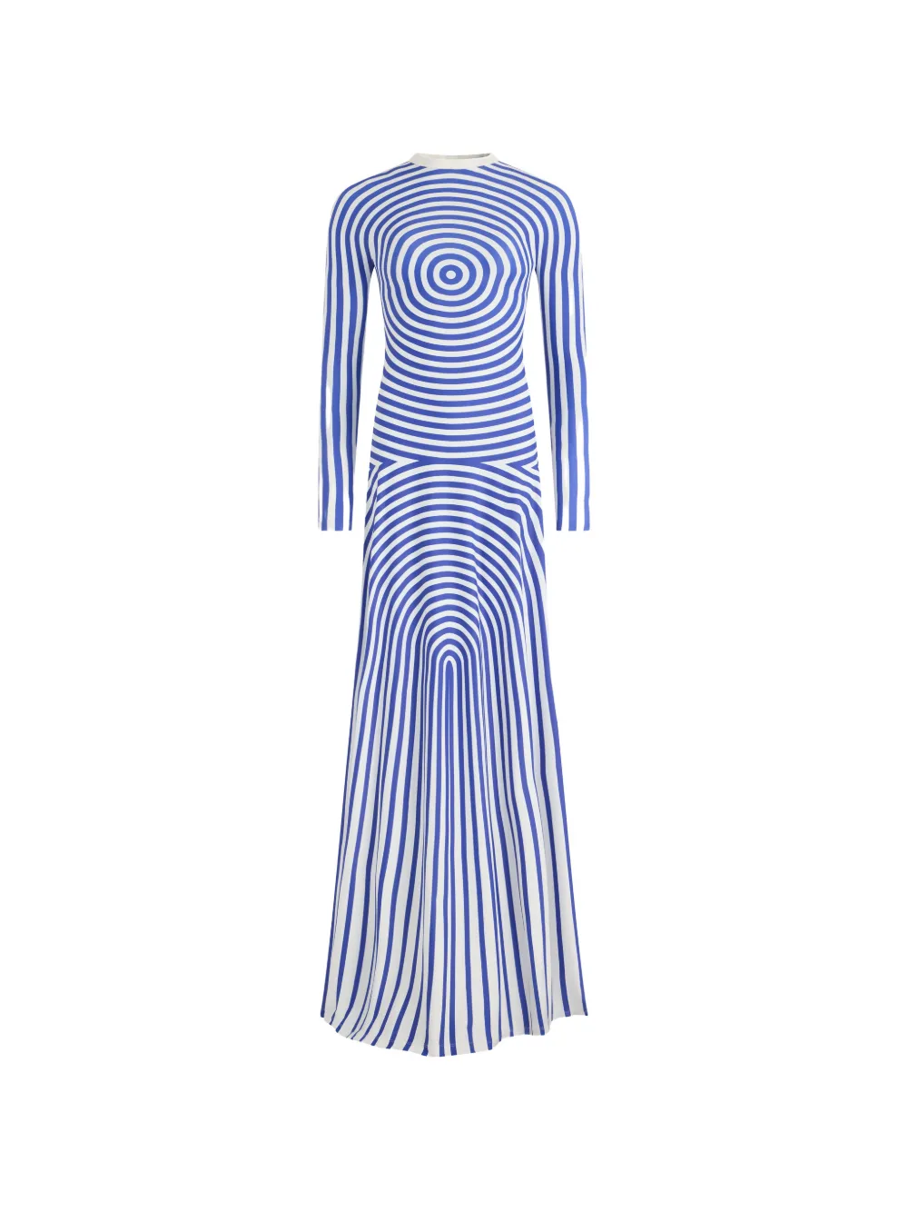 Jean Paul Gaultier The Blue Target maxi dress