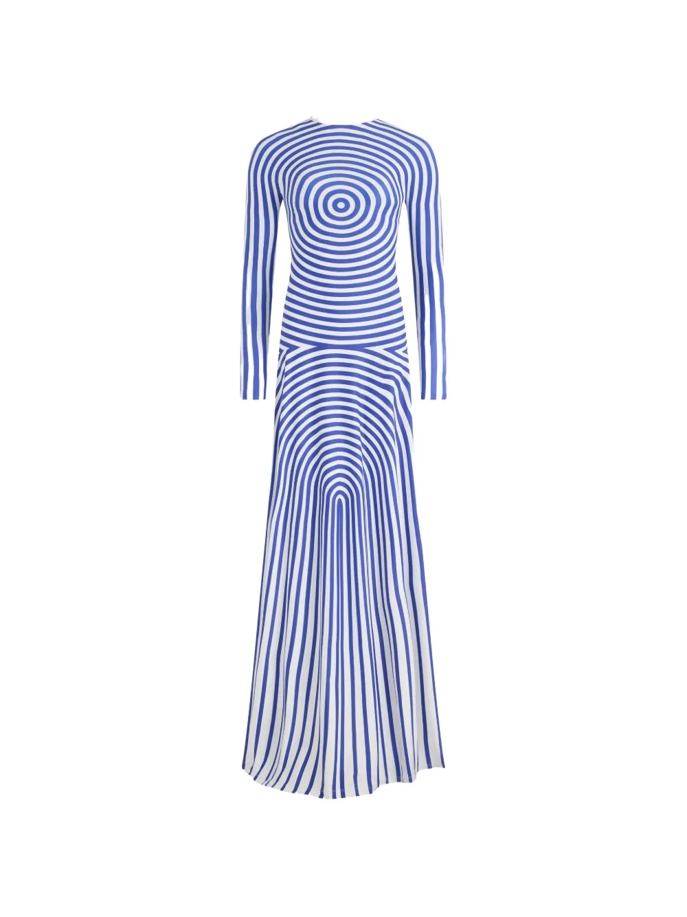Jean Paul Gaultier The Blue Target maxi dress