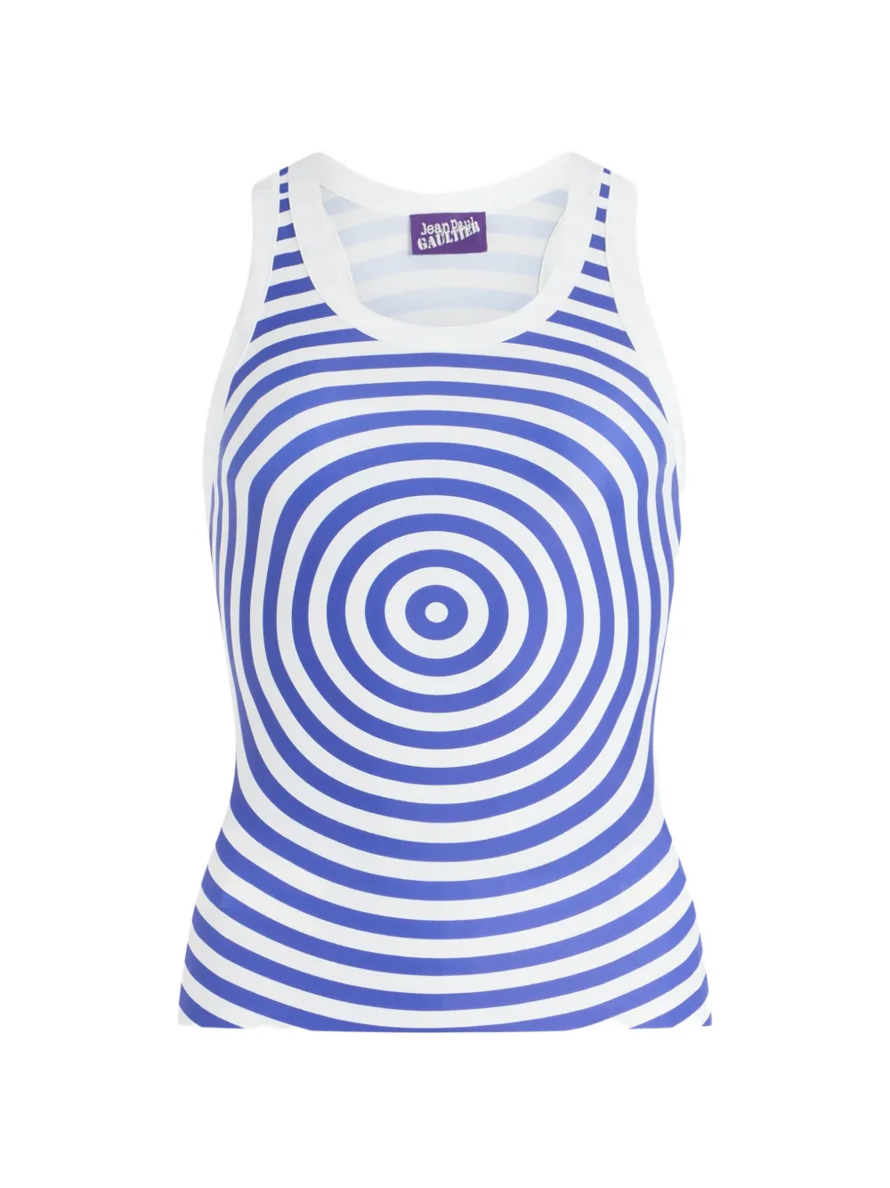 Jean Paul Gaultier The Blue Target tank top