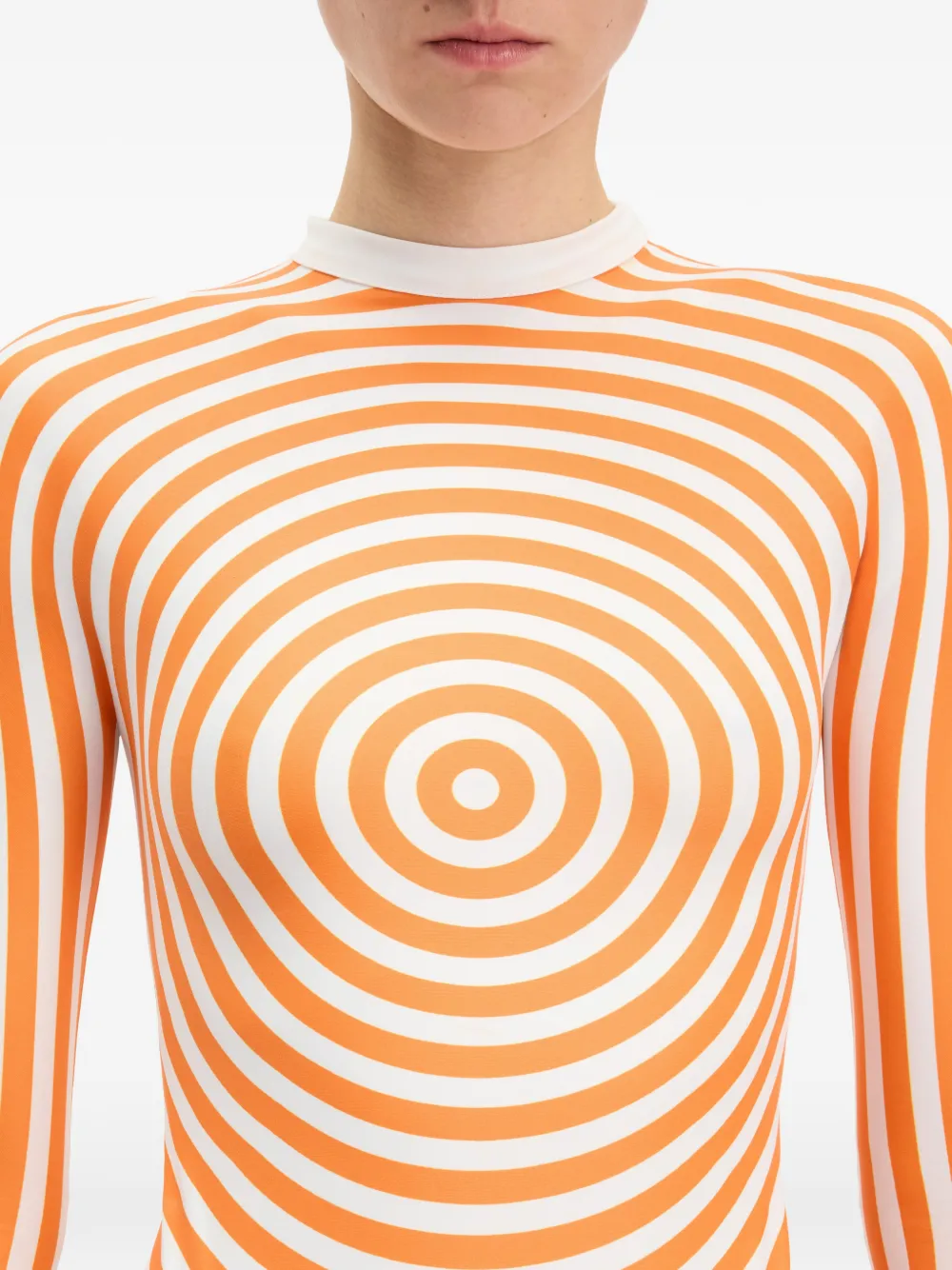 The Orange Target top