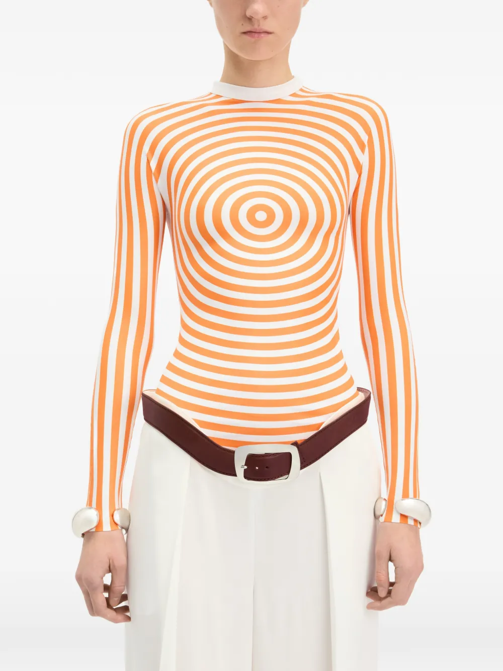 The Orange Target top
