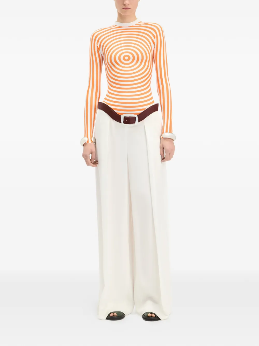  Jean Paul Gaultier The Orange Target Top 