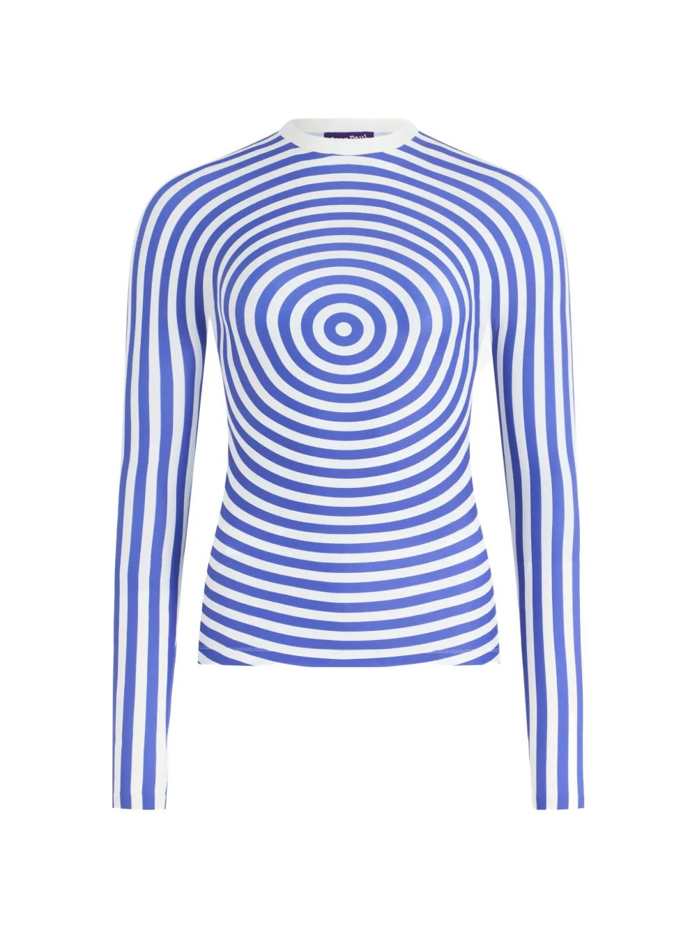 Jean Paul Gaultier The Blue Target crewneck top