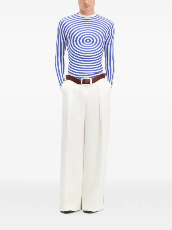 Jean Paul Gaultier The Target Top | Blue | FARFETCH
