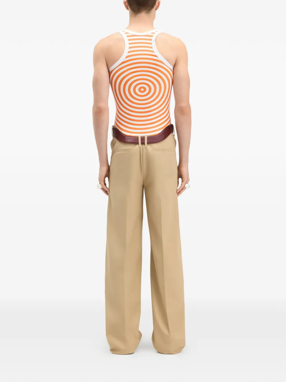 Jean Paul Gaultier The Orange Target tanktop Oranje
