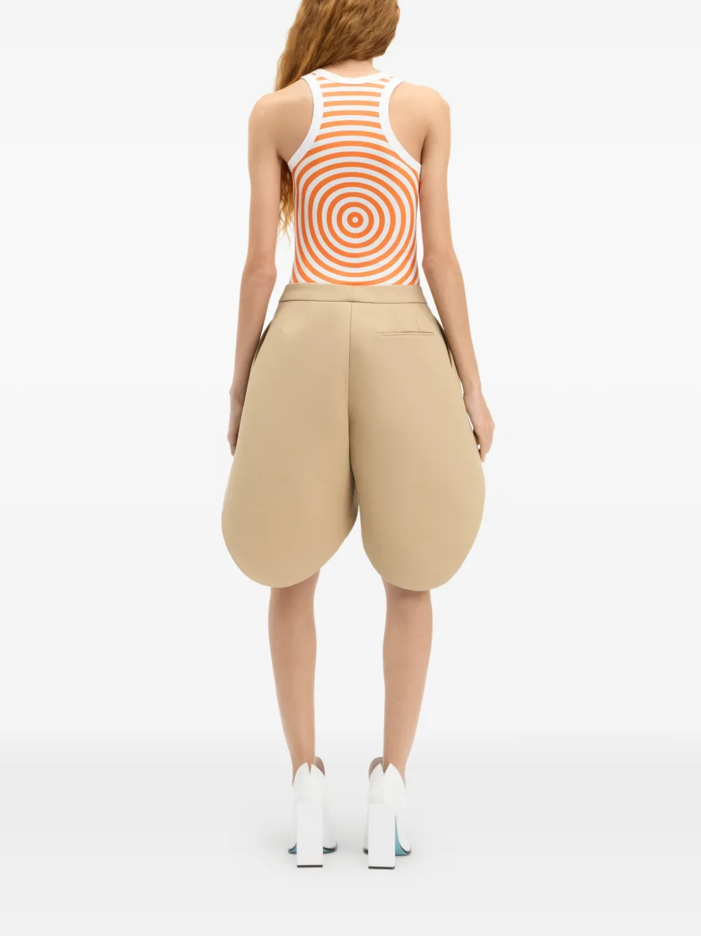 Jean Paul Gaultier The Orange Target tanktop Oranje